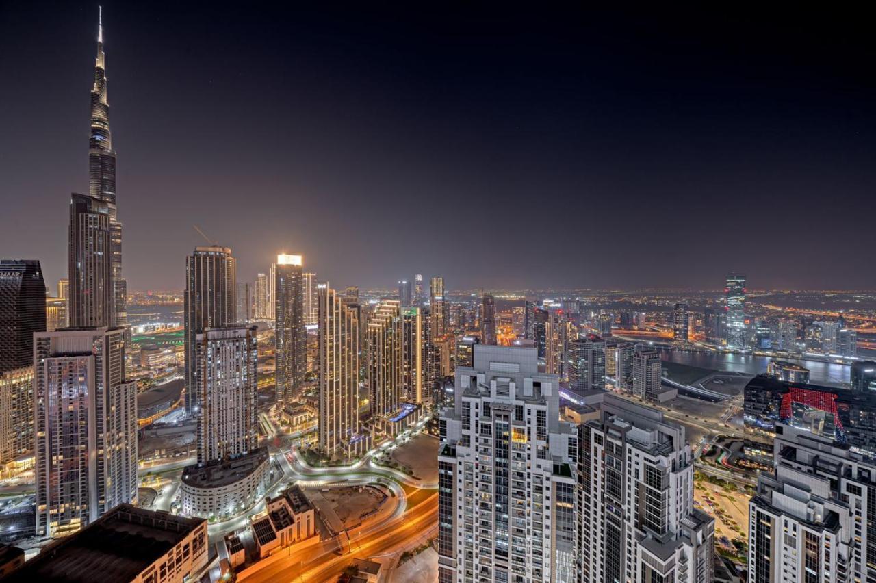 Paramount Midtown Deluxe 1 Bedroom Apartment With Full Burj-Khalifa View Дубай Екстер'єр фото
