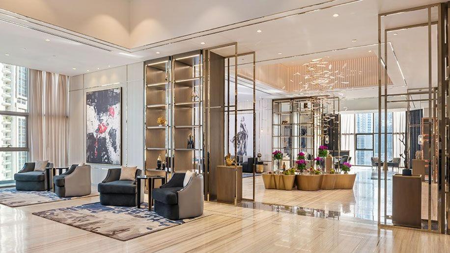Paramount Midtown Deluxe 1 Bedroom Apartment With Full Burj-Khalifa View Дубай Екстер'єр фото